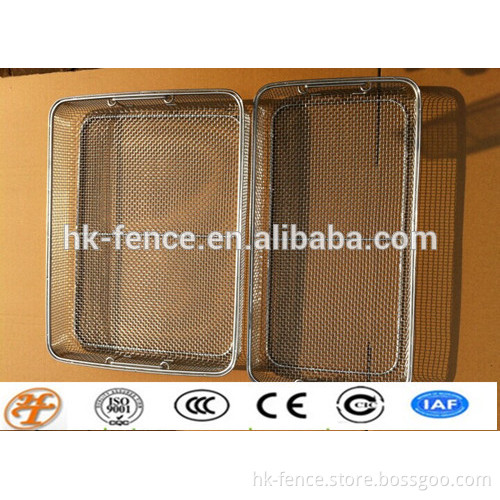 stainless steel corrosion resistant wire mesh basket